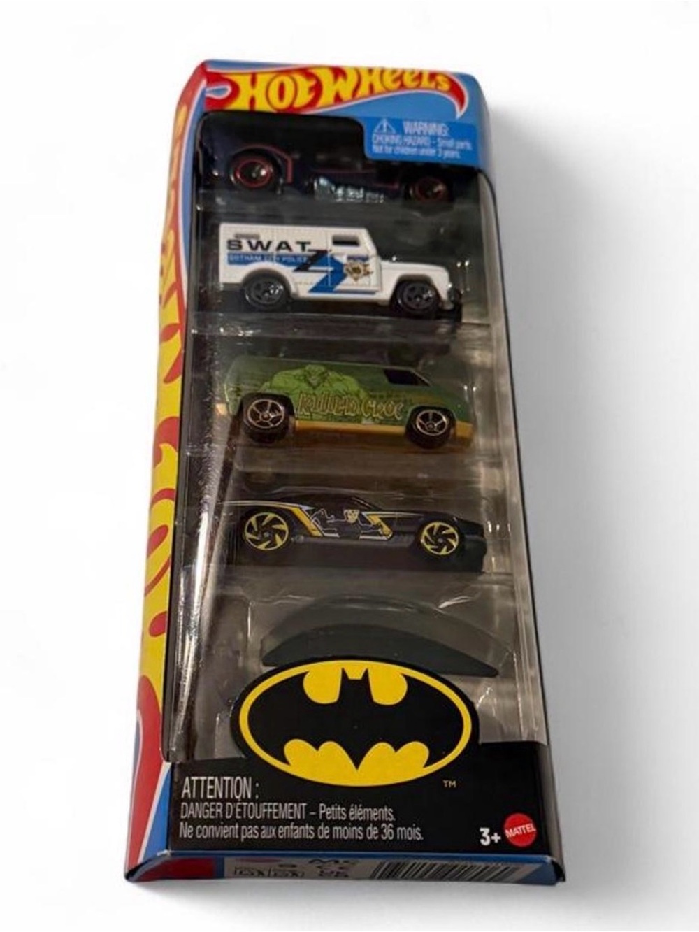 Hot Wheels Batman 5-Pack Cars -